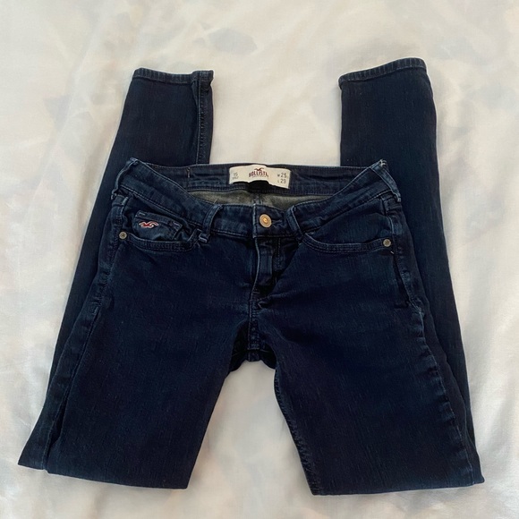 Hollister Blue Skinny Jeans - Picture 1 of 5